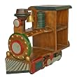 Handmade Train Design Kids Storage Cabinet / Shelf