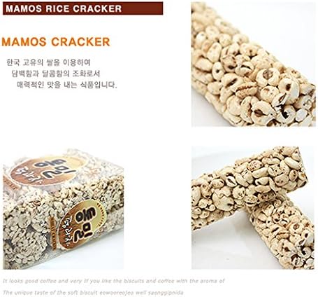 [MAMMOS] Rice &amp; Wheat Diet Cracker 100g*20 Pack Set (Wheat 20pack)