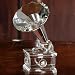 Godinger Crystal Gramophone