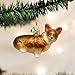 Old World Christmas Ornaments: Dog Collection Glass Blown Ornaments for Christmas Tree, Pembroke Welsh