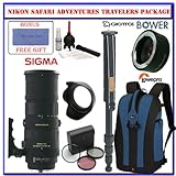 Wildlife Safari Adventure Package Features a Powerful Sigma 150-500mm f/5-6 ....