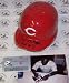 Joe Morgan Autographed/Hand Signed Cincinnati Reds Mini Helmet with HOF 90 Inscription