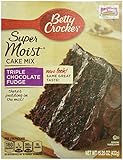 General Mills Betty Crocker Triple Chocolate Cake Mix, 15.25 oz