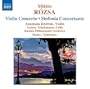 Rozsa: Violin Concerto/ Sinfonia Concertante