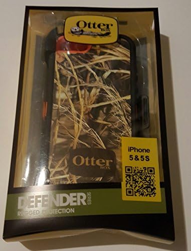 Otterbox Defender Series Case for Iphone 5 &amp; Iphone 5s - Realtree Camo - Max 4hd Orange