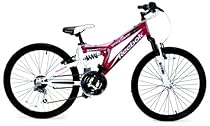 Reebok Lynx 14/24" 18-speed Girls Full Suspension Cycle