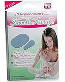 Smooth Away Hair Removal [18 replacment pads] As Seen on TV