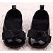 Voberry® Toddler Baby Girl's Princess Walking Mary Jane Crib Shoes Ballet Flats (12~18 Month, Black)