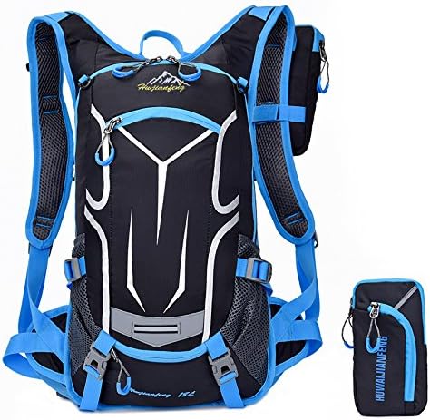 Cute CatiA Professional Cycling Package Multifunction Outdoor Riding Backpack Mountaineering Bags Biking Cycling Traveling Camping Hiking outdoor travel backpack 18L (Blue)