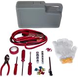 Complete 31-Piece Roadside Emergency Kit w/ Carrying Case
