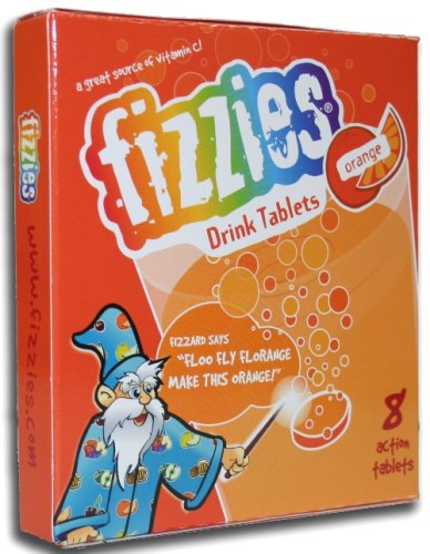 Fizzies Drink Tablets, Orange, 8 Tablets (Pack of 12) by Fizzies Drink Tablets