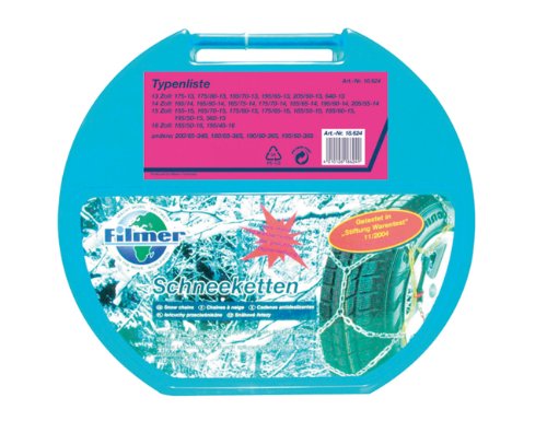 Filmer 18624 Schneekette SuperGrip, 2 Stück