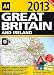 AA (Automobile Association) 2013 Big Road Atlas Great Britain and Ireland