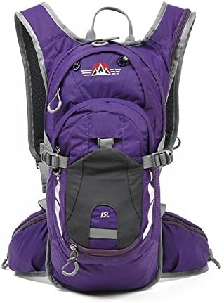 Off-road riding bag helmet men and women cover 6-color cycling outdoor sports Backpack Backpack , purple