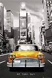 Posters: New York Poster - Taxi No.1 (91 x 61 cm)