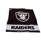 NFL Oakland Raiders Woven Golf Towel