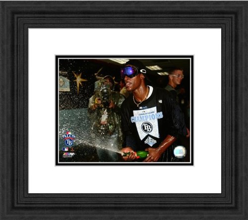 Framed B.J. Upton Tampa Bay Rays Photo
