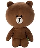 LINE CHARACTER ビーンズぬいぐるみ ブラウン