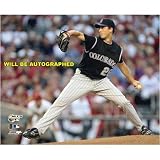 Jeff Francis Colorado Rockies - Pitching - Autographed 8x10 Photograph