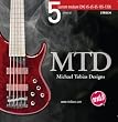 MTD Kingston 5 String Set, Stainless Steel, Custom Medium (45-65-85-105-135X)