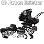 ADBOR Kombikinderwagen / Kinderwagen / Baby Lux in 46 Farben lieferbar