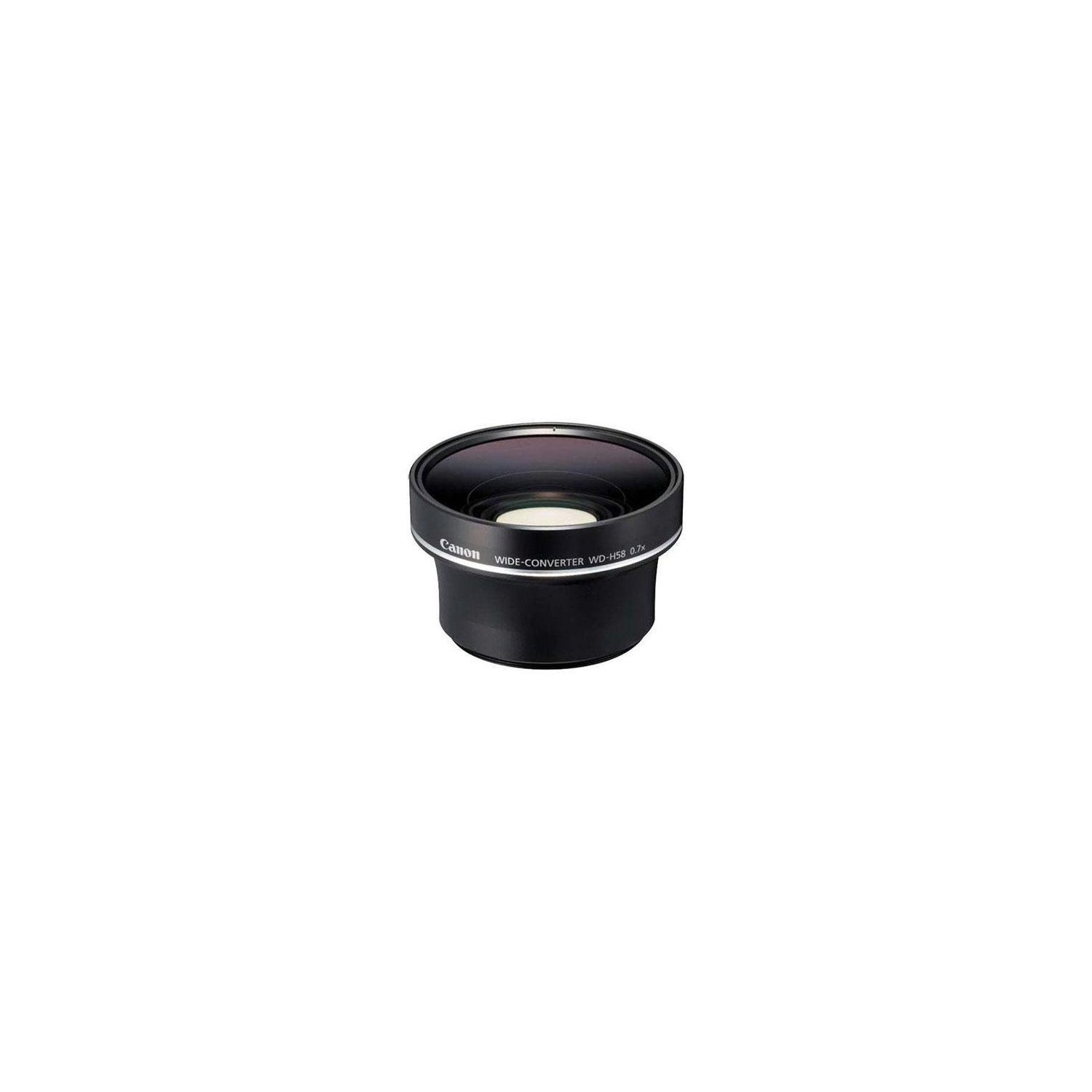 New Canon Camcorders WD-H58 Wide Converter Lens 0.7xextended Wide Angle View Stylish Modern Design