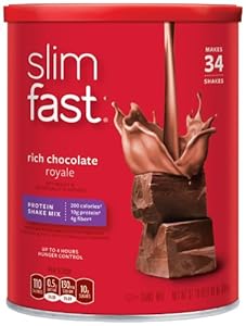 Slim Fast Rich Chocolate Royale Shake Mix Powder, 31.18 oz
