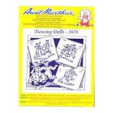 Aunt Marthas iron on transfers envelope for embroidery fabric painting quilting wearable art needlepoint & other crafts dancing dolls 3976 - B001GHZMSG