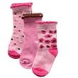 3-Pack Fashion Socks for Baby (6-18 Months, Pink)