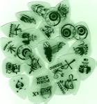 Pack de 100 M�diators Florescents