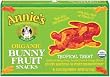 Annie's Homegrown Tropical Treat Organic Bunny Fruit Snacks, 4.0 Ounce Boxes (Pack of 4)