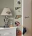 ROOMMATES RMK1702SCS Purdue Peel and Stick Wall Decals