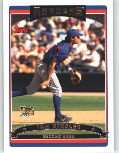 2006 Topps #632 Ian Kinsler (RC) - Texas Rangers (RC - Rookie Card) (Baseball Cards)