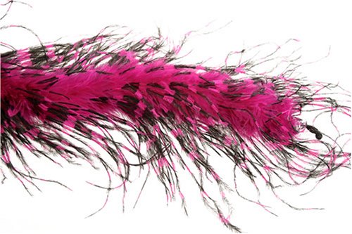 Plum/Black Ostrich Feather Costume Boa