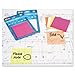 Redi-Tag 23775 Transparent Film Sticky Notes 3 x 3 Clear 50-Sheets/Pad