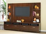 Ciara Hardwood Entertainment Wall Unit TV Center Ashley Entertainment Centers Ciara Collection