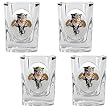 Florida Panthers 4pc Square Shot Glass Set NHL Hockey
