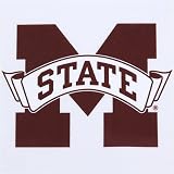 Mississippi State Bulldogs Small Window Cling