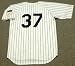 CASEY STENGEL New York Yankees 1951 Majestic Cooperstown THROWBACK Home Baseball Jers...