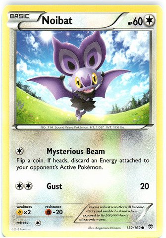 Pokemon - Noibat (132/162) - XY BREAKthrough
