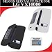 Silicone Skin 2 pc. Value Pack for your LG Voyager VX10000 (Black, Clear) Bonus DBRoth Microfiber Cleaning Cloth Included