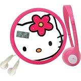 HELLO KITTY Personal CD Player with 60-Second Anti-Skip Protection