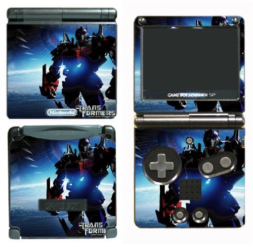  Transformers Optimus Prime Movie Vinyl Decal Skin Protector Cover 3 for Nintendo GBA SP Gameboy Advance Game Boy
