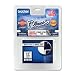 Brother Laminated Tape Black on White, 6mm (TZe211) - Retail Packaging