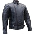 Lederjacke mit Protektoren - Leder Jacke f�r Biker Chopper Mottoradjacke Motorrad Rocker