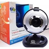 Webcam - New USB PC Webcam - Built-in microphone, 5G Lens, Plug and Play no driver needed, Works with Skype Yahoo MSN Etc - Share your golden moments with loved ones any where in the world. (SAME OR NEXT DAY DISPATCH)by Logicam
