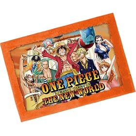  One Piece Color Print Bath Mat (New World) Orange (Anime Toy) 450 x 650 mm [JAPAN]