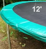 12 Trampoline Safety Pad Spring Cover - Green *Upper Bounce*
