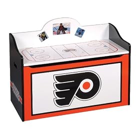 Guidecraft NHL Flyers Toy Box by Guidecraft