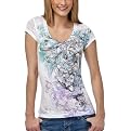 License Juniors Floral Escape Graphic Tee - Arctic White&nbsp;XXL